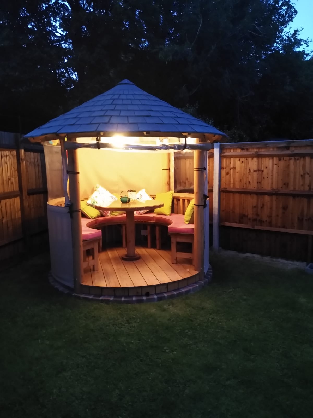 Exterior Summer House Lighting