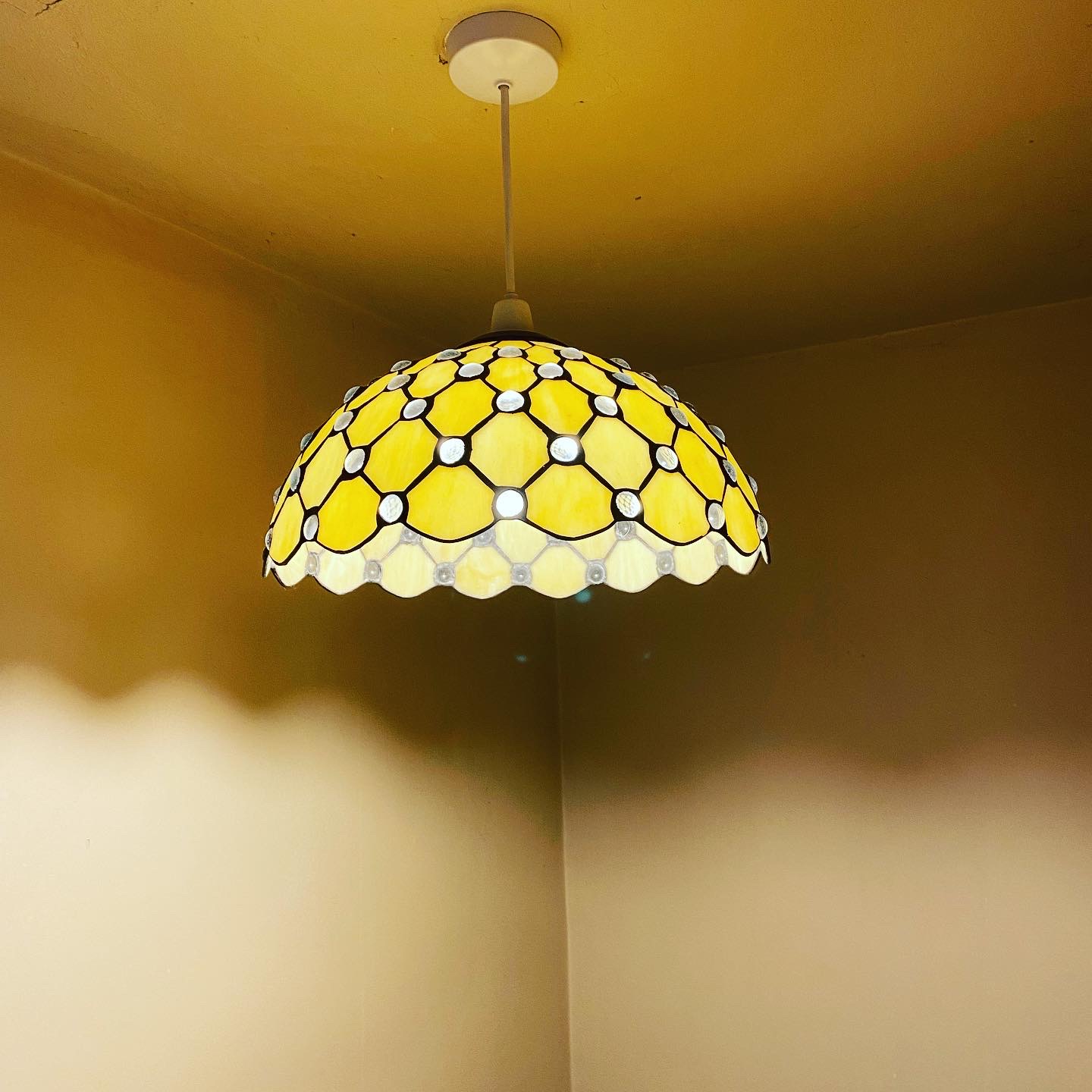 New light hanging with shade