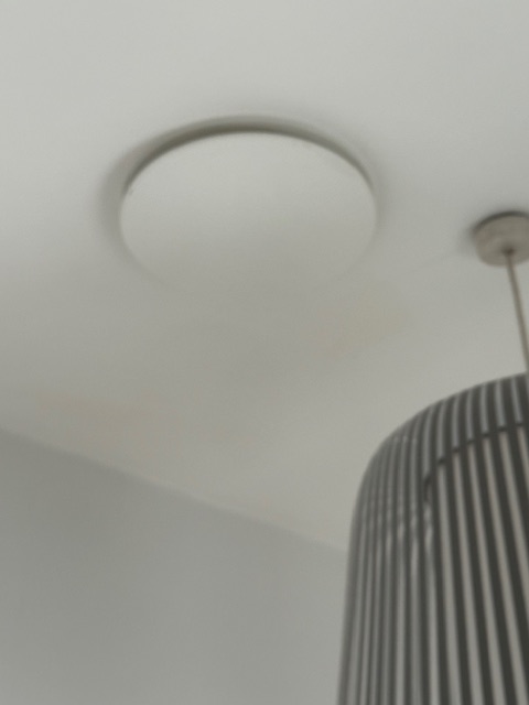Fitting on ceiling